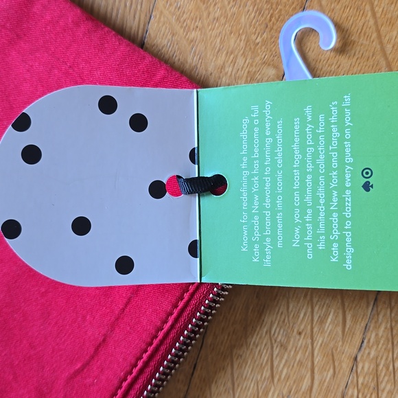 NWT, kate spade new york x Target, Going to Target Beaded Clutch, 8.25\